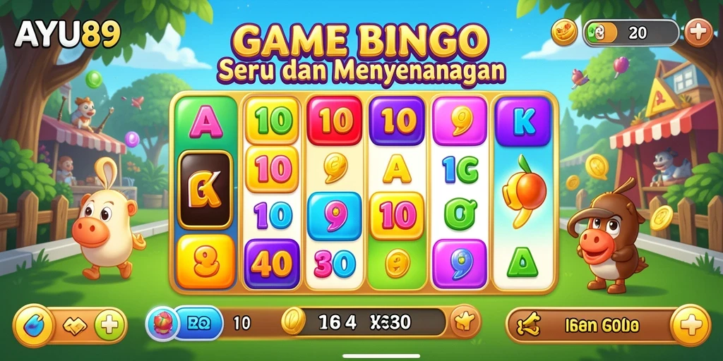 Tampilan gameplay AYU89 yang mendebarkan dan mengasyikkan.