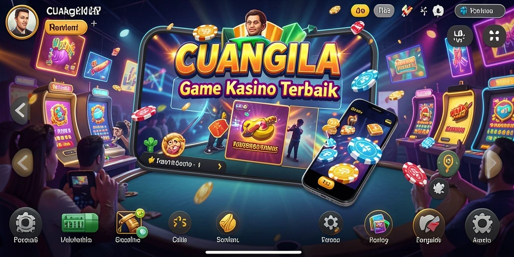 Screenshot gameplay CUANGILA yang menampilkan pengalaman Kasino yang seru dan interaktif.