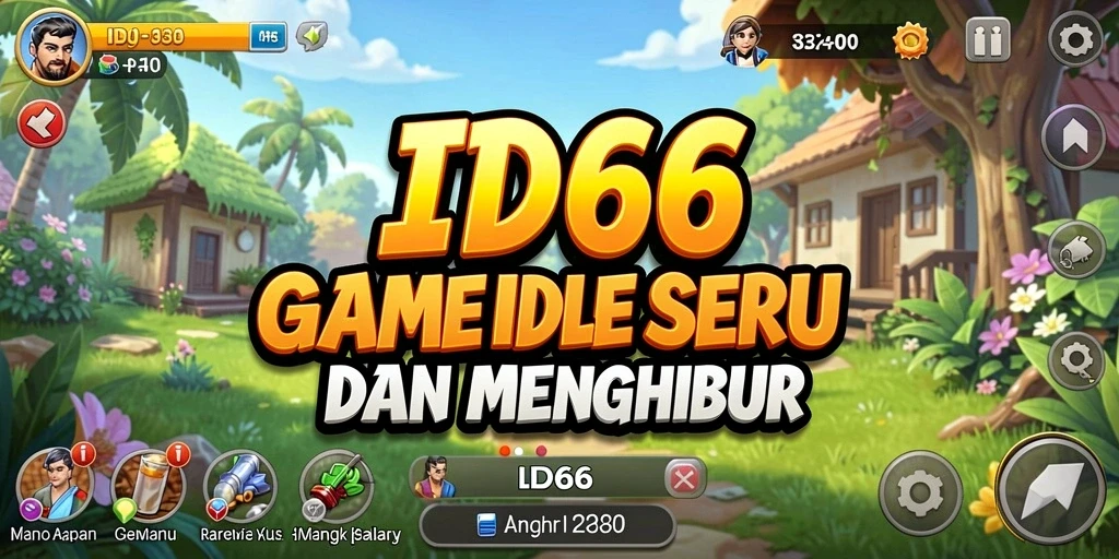 Tangkap layar ID66 menampilkan gameplay Idle yang mengasyikan.