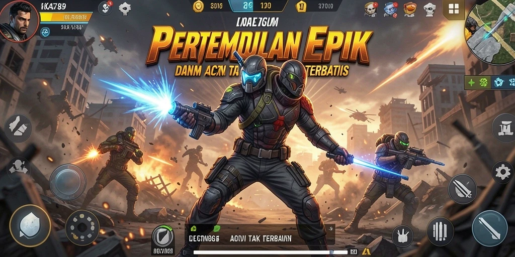Tampilan menakjubkan dari gameplay seru di KA789.
