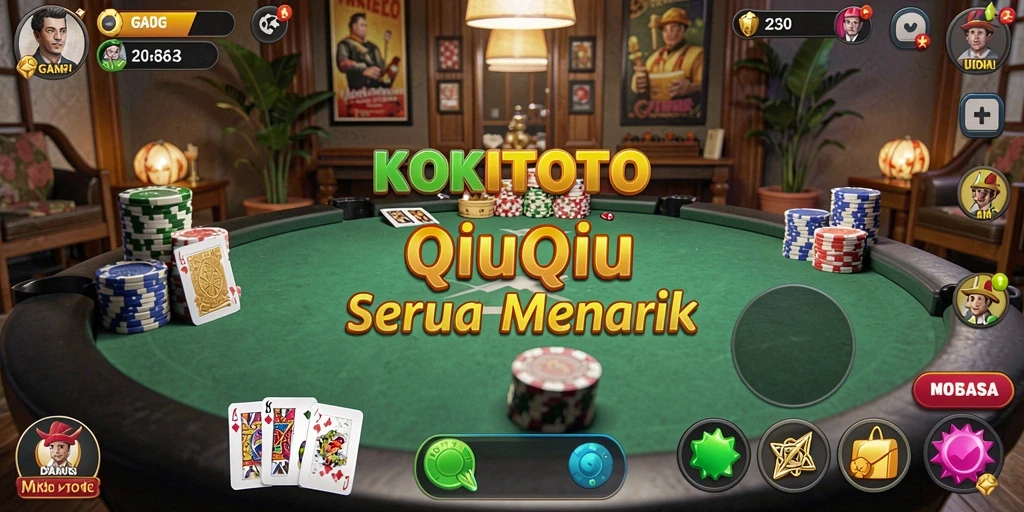 Tangkapan layar gameplay KOKITOTO yang seru dan interaktif.