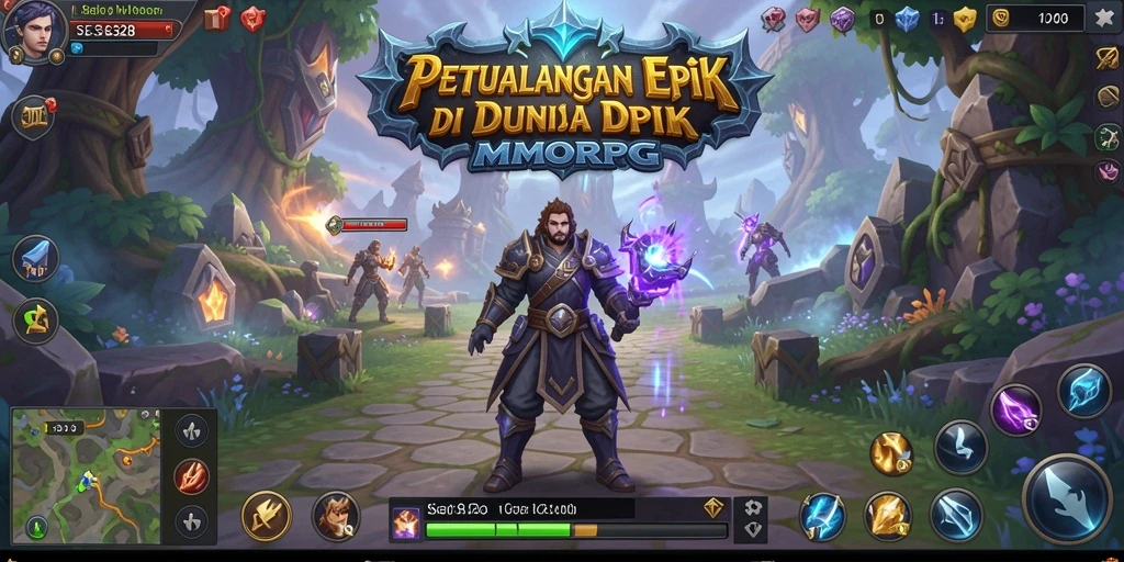Tampilan gameplay mendalam dari SE328 yang mendebarkan di dunia MMORPG.