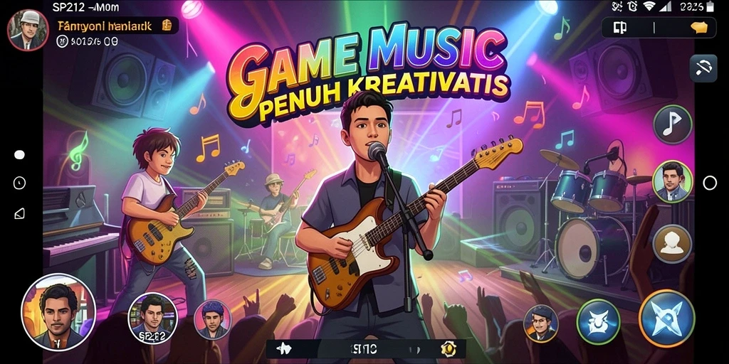 Tampilan gameplay interaktif dan seru dalam SP212.