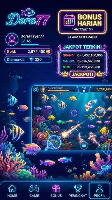 Halaman informasi detail aplikasi di dora77.
